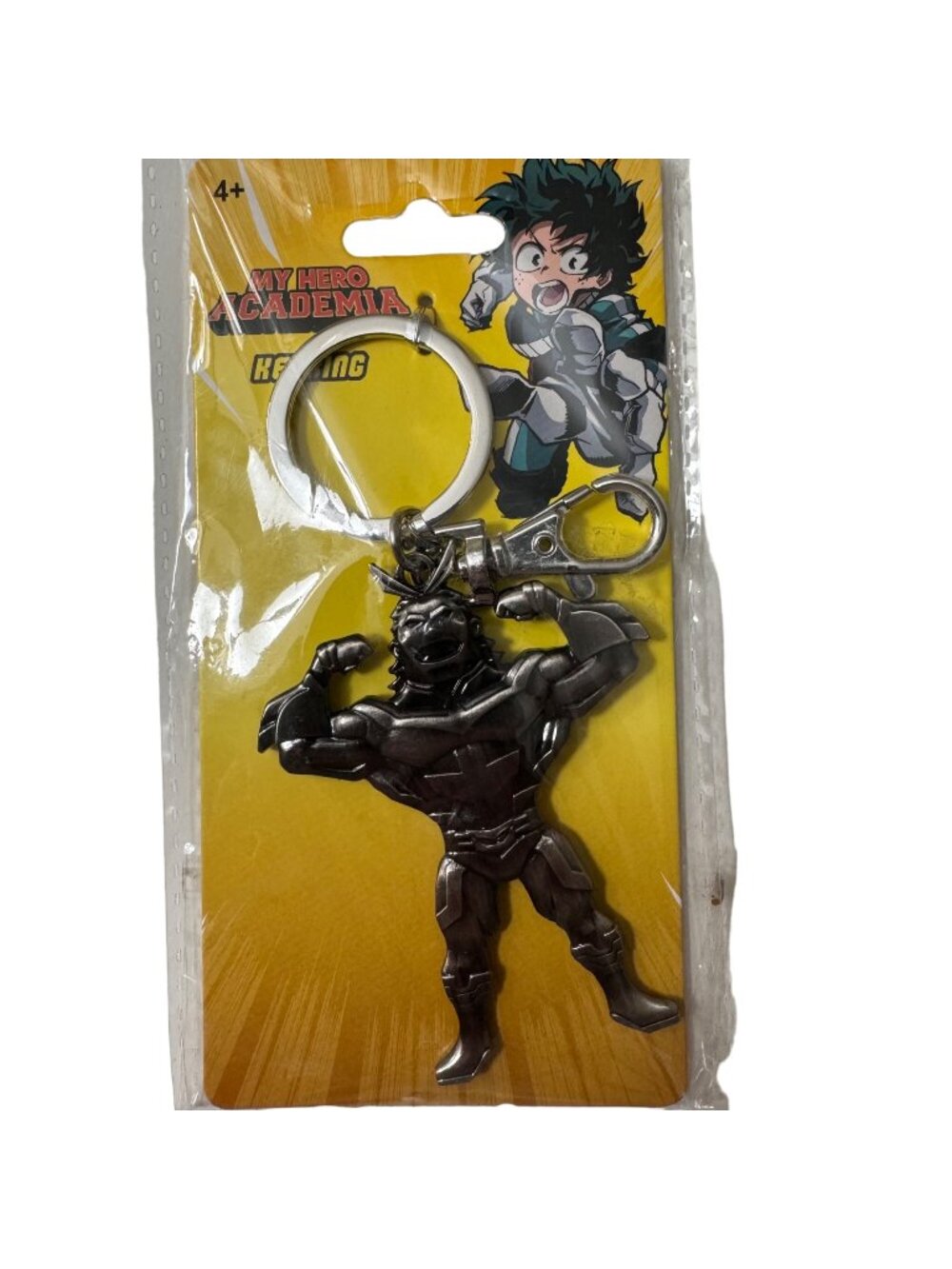 My Hero Academia Keyring - All Might Flexing Figure - Anime Keychain For Fans